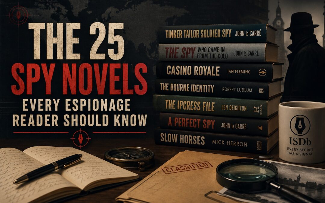The 25 Spy Novels Every Espionage Reader Should Know