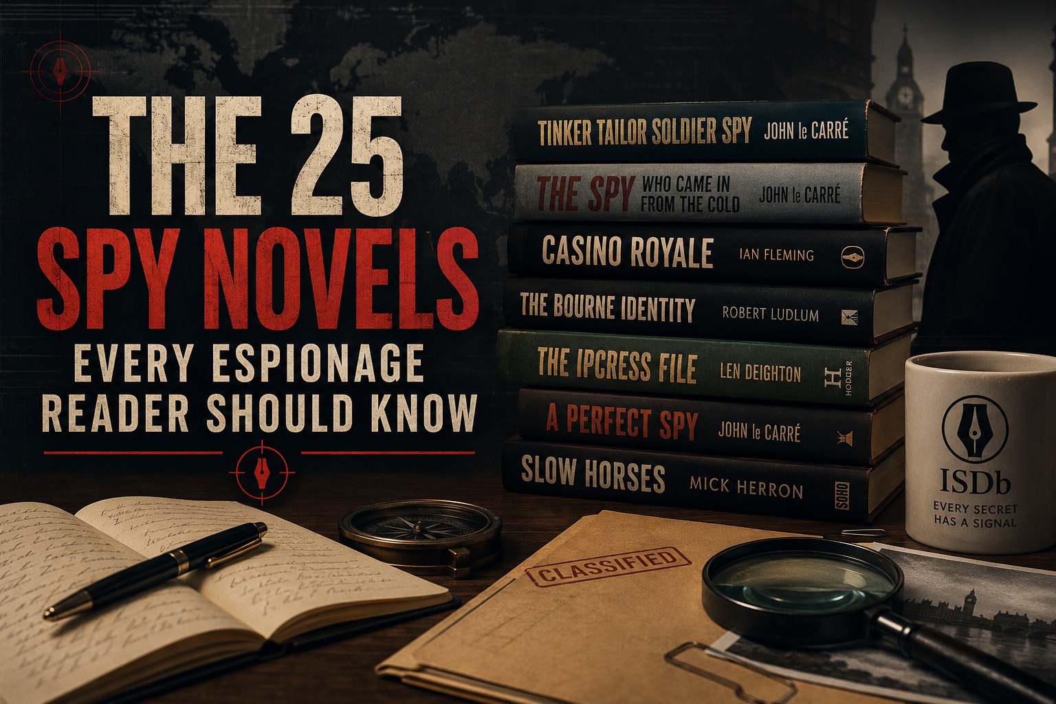 The 25 Spy Novels Every Espionage Reader Should Know