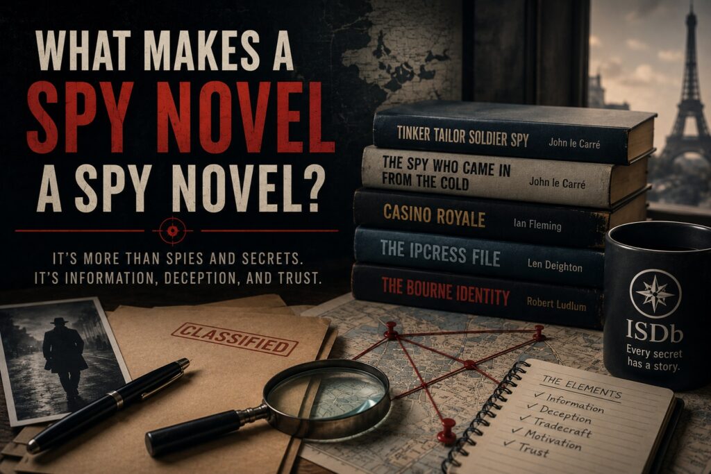 What Makes A Spy Novel A Spy Nove What Makes A Spy Novel A Spy Novel?