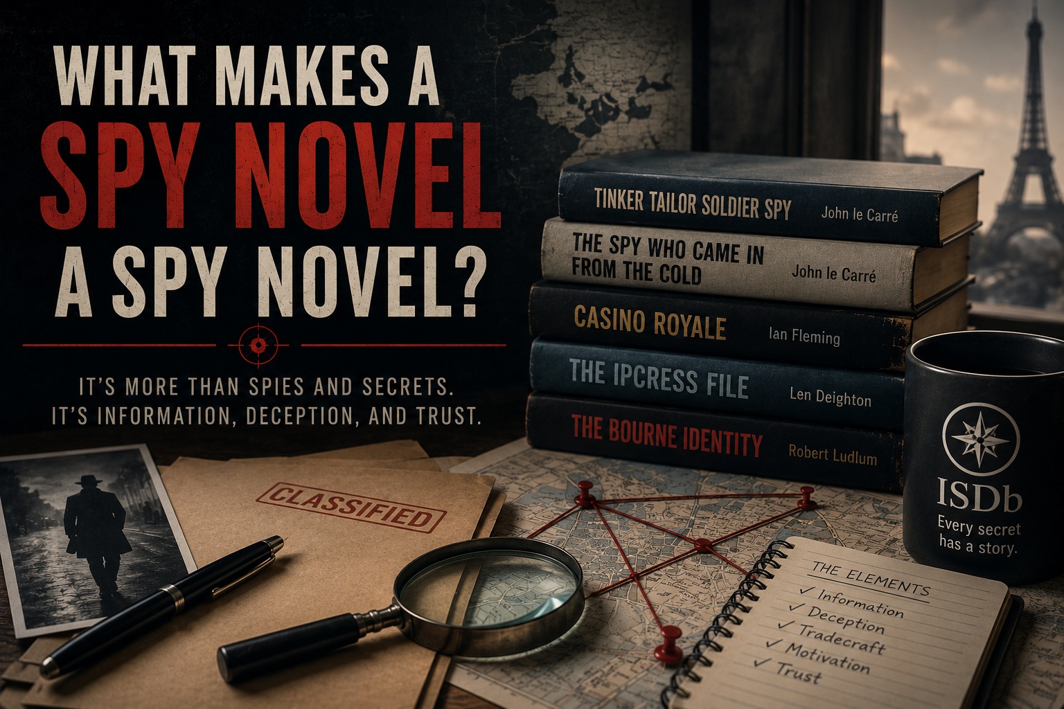What Makes A Spy Novel A Spy Novel?
