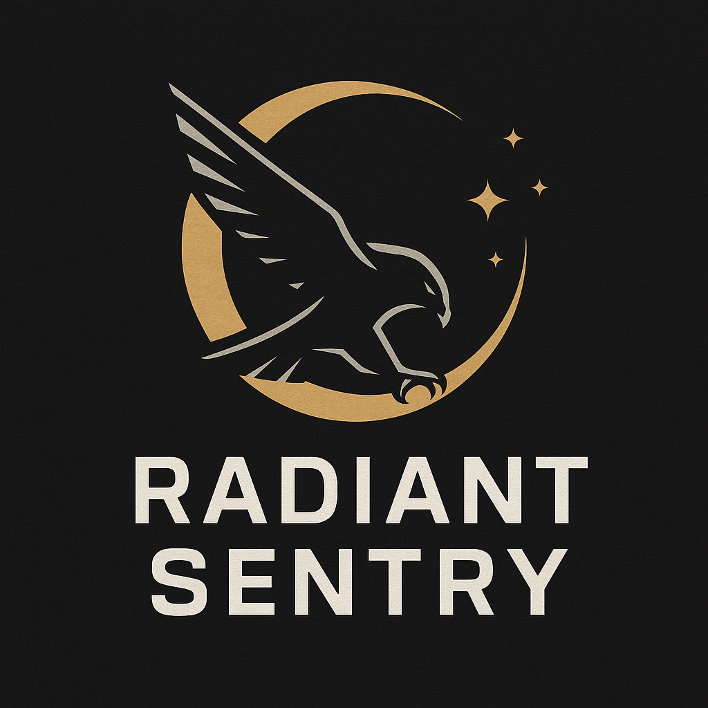 Radiant Sentry Logo Design Radiant Sentry Logo D