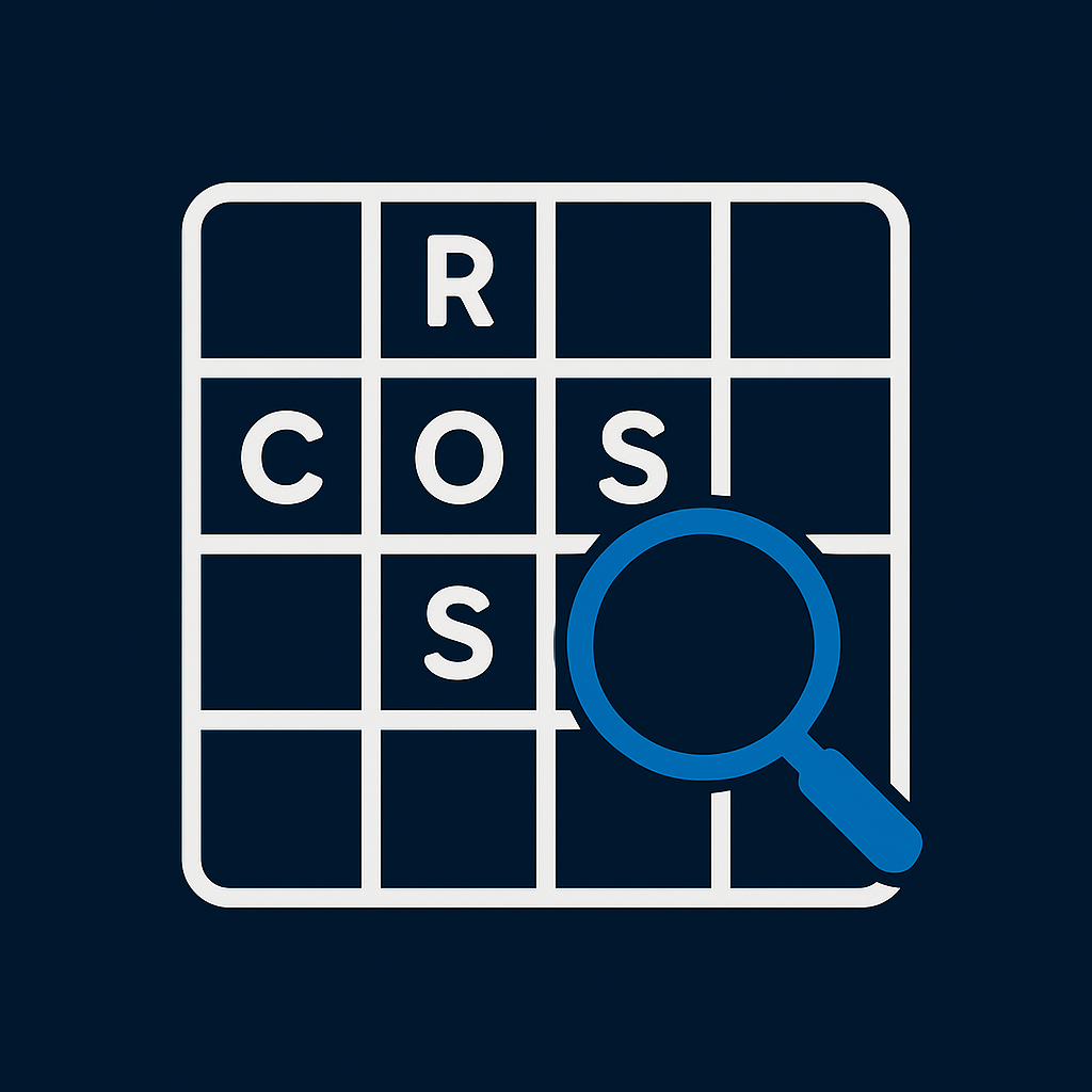 Crossword Puzzle Icon